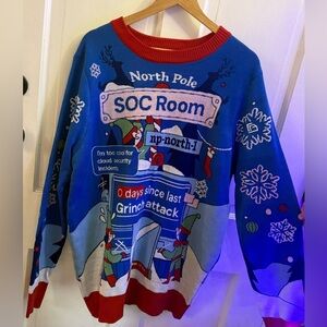 Cybersecurity Humor Holiday Sweater
